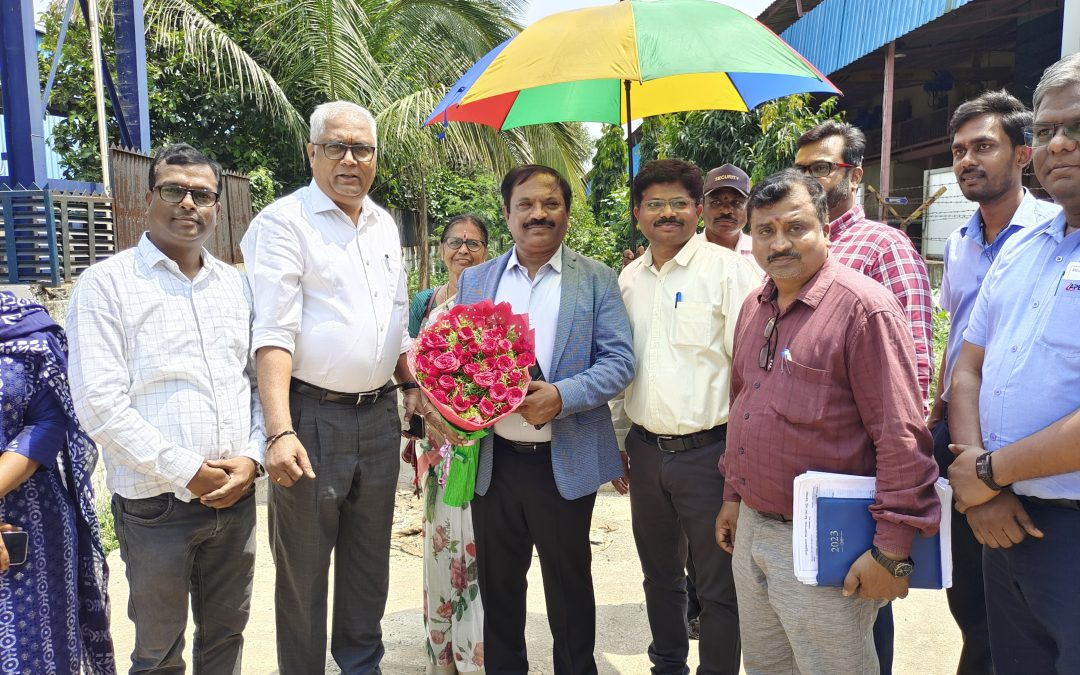 Malur Industrial Area visit by DC, Kolar